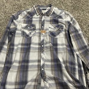 Brand new BKE button up flannel